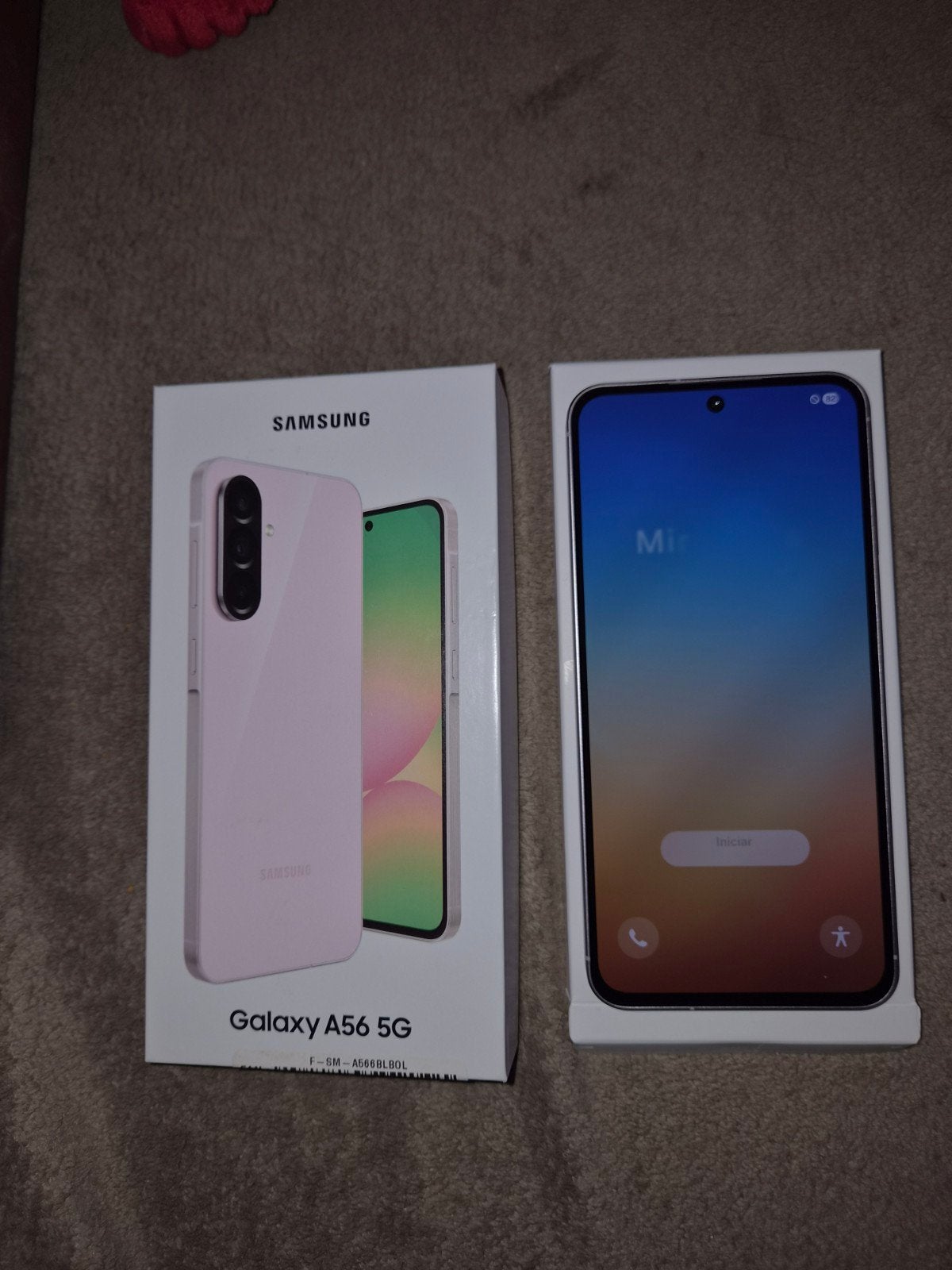 telefoon  samsung galaxy A56 5G, Ophalen, Zwart, Nieuw, Zonder abonnement