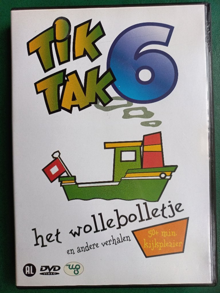 Tik Tak 6, Cd's en Dvd's, Dvd's | Kinderen en Jeugd, Alle leeftijden, Tv-serie, Zo goed als nieuw, Educatief