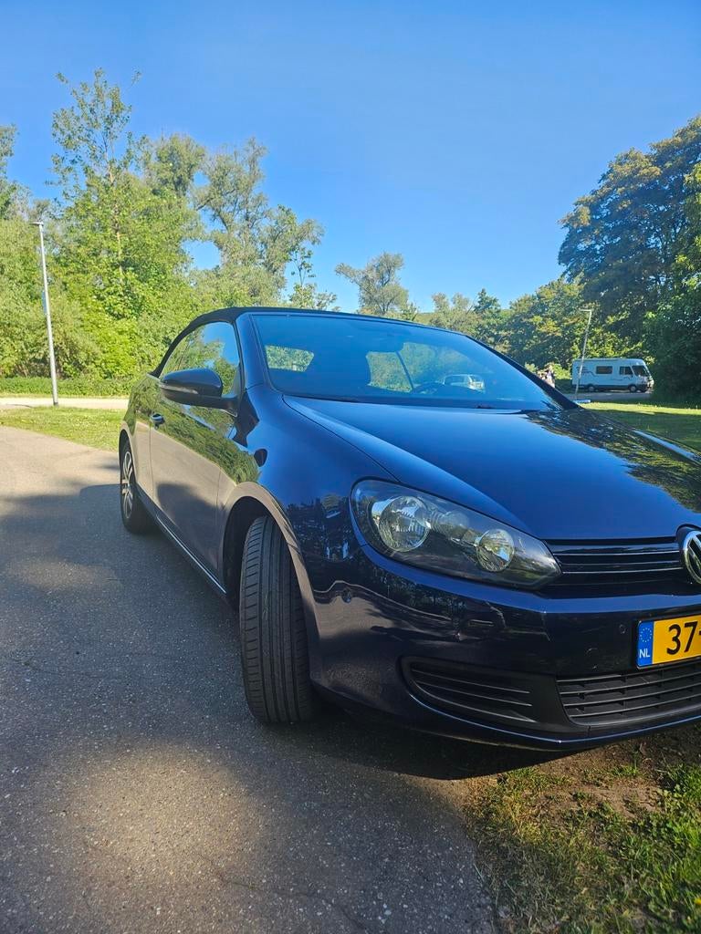 Volkswagen Golf 1.4 TSI 118KW 103.000 km Cabrio 2012 Blauw, Auto's, Volkswagen, 730 kg, 4 cilinders, Cabriolet, Origineel Nederlands