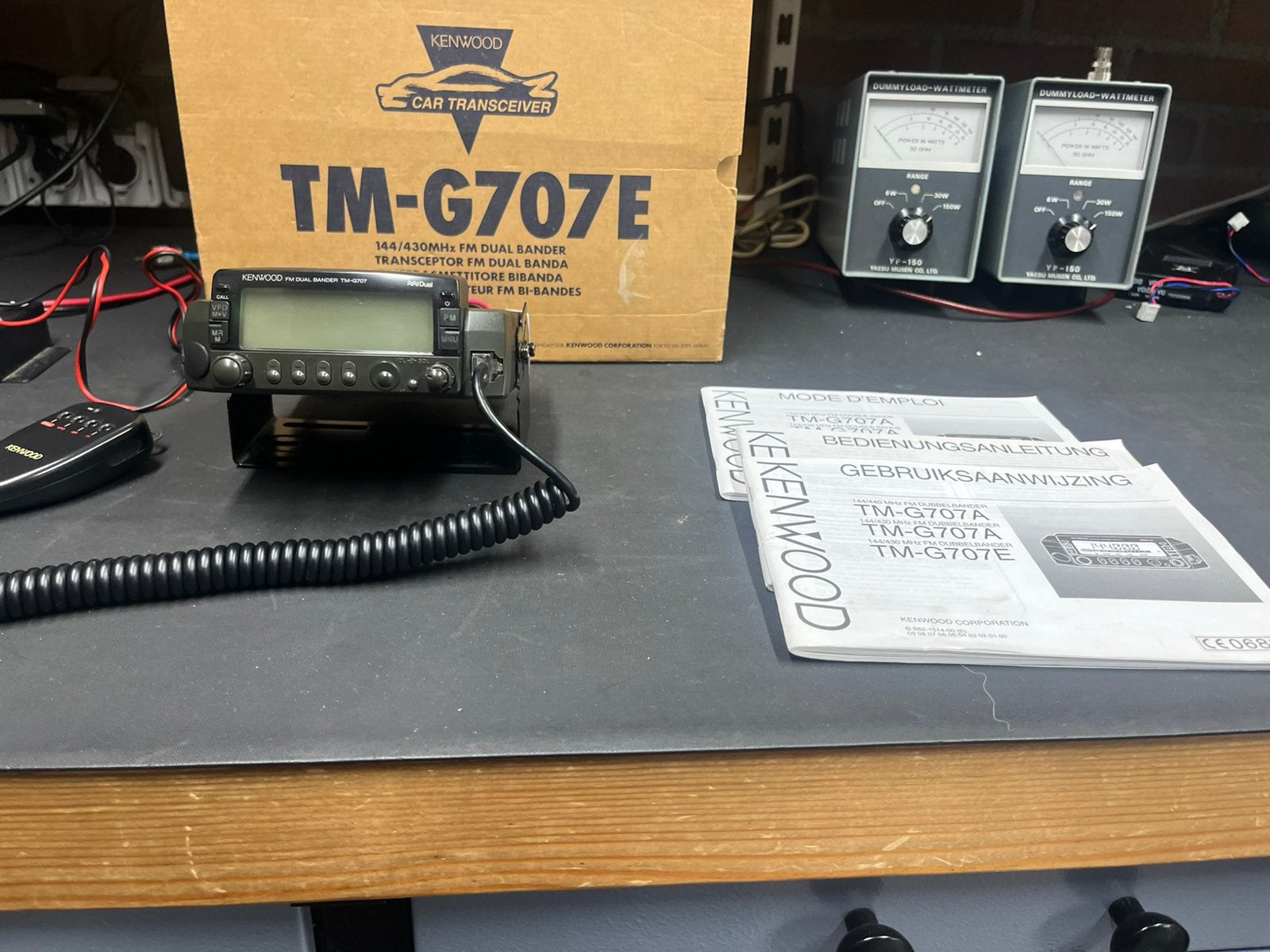 Tmg 707e dual, Ophalen, Zo goed als nieuw