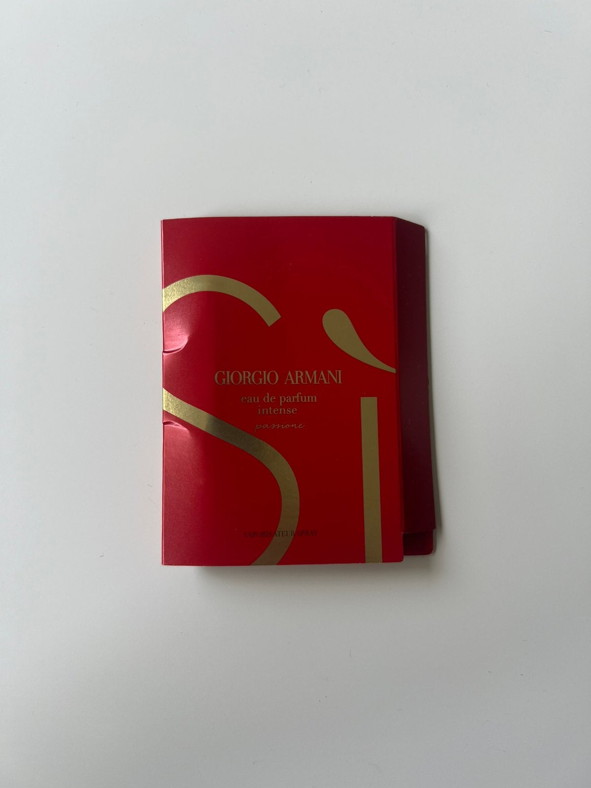 Giorgio Armani Si eau de parfum intense passione proefje, Ophalen of Verzenden, Nieuw