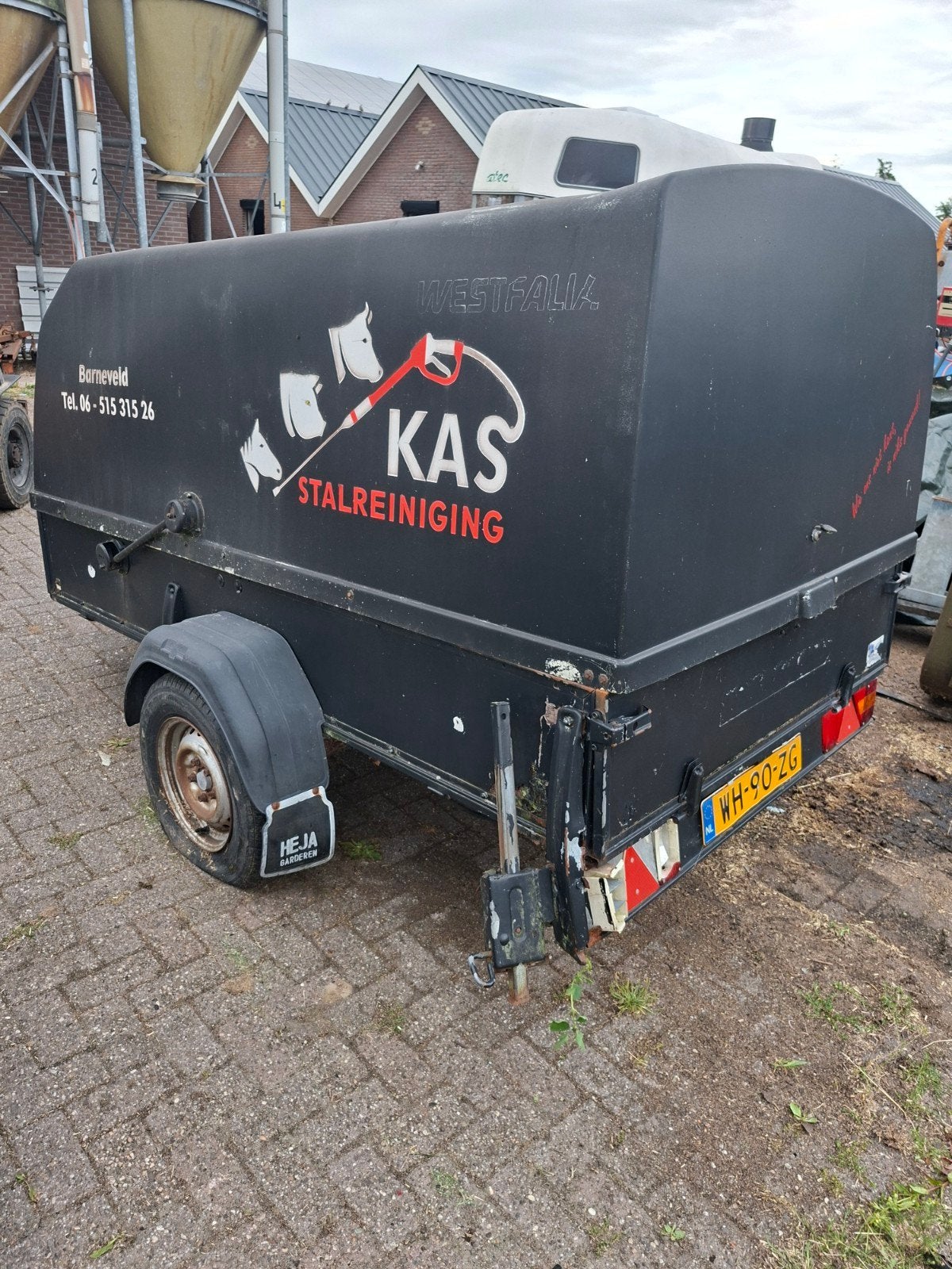 Westfalia aanhanger loop/sloop, Ophalen of Verzenden, Gebruikt