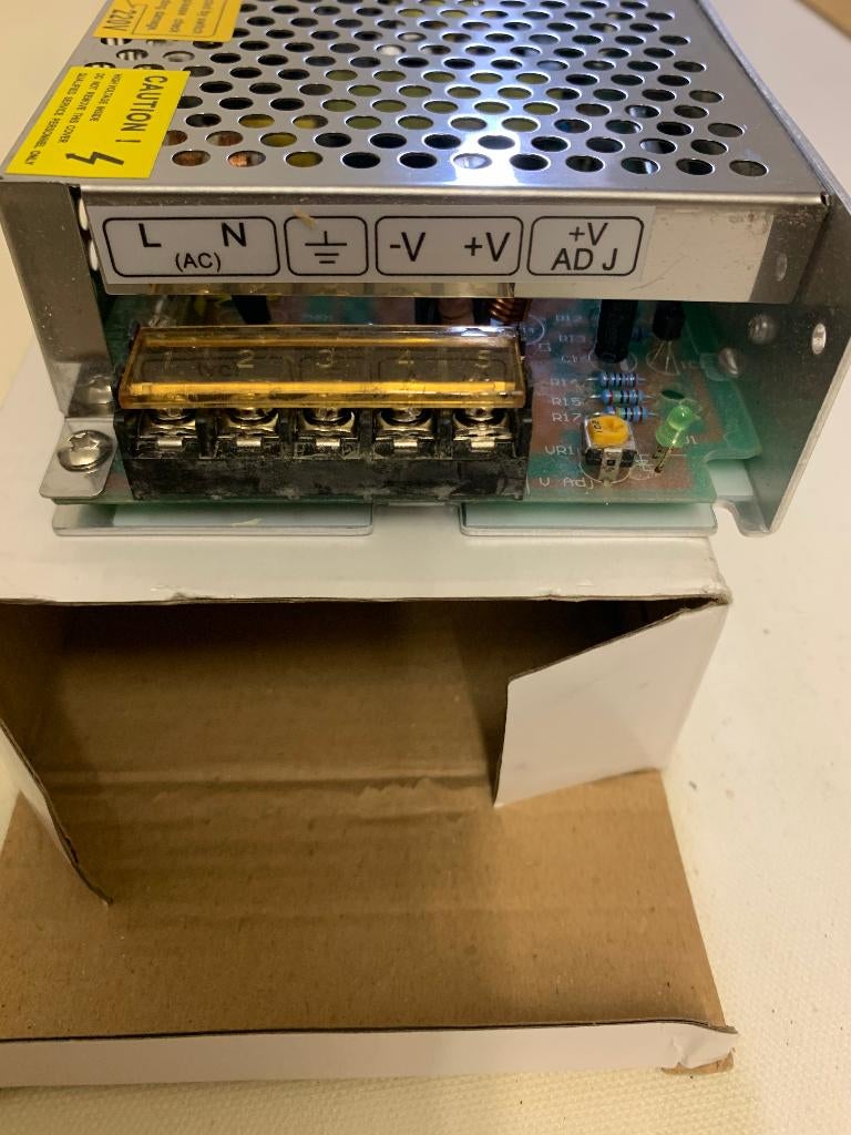 Led voeding 12V 6,3A nieuw in doos, S-12-75, Hobby en Vrije tijd, Ophalen of Verzenden, Nieuw