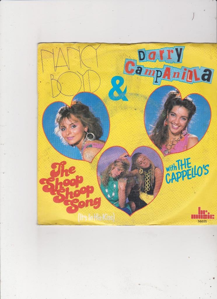 7"Single Nancy Boyd & Dayy Campanilla - The shoop shoop song, Ophalen of Verzenden, Gebruikt, Pop