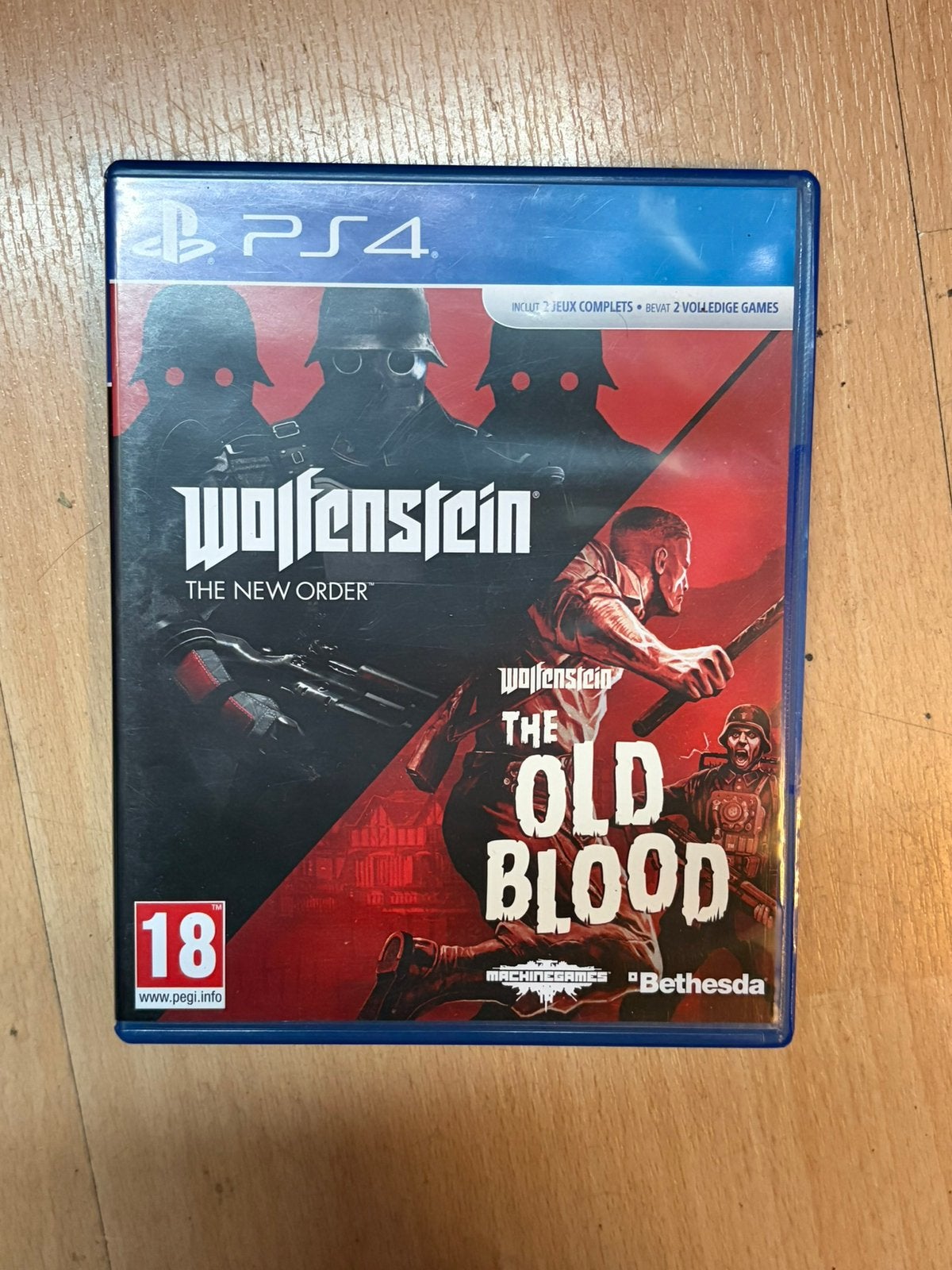 Wolfenstein The New Order / The Old Blood - Playstation 4, Spelcomputers en Games, Vanaf 18 jaar, Shooter, 1 speler, Ophalen of Verzenden