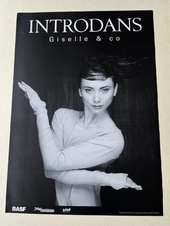 Poster Introdans Erwin Olaf, Ophalen of Verzenden, A1 t/m A3, Film en Tv, Rechthoekig Staand