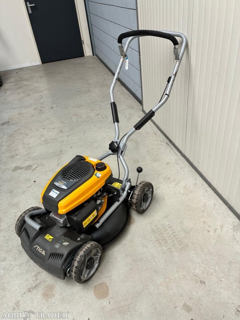 Stiga Multiclip 50 SB grasmaaier met Honda motor, Ophalen, Cirkelmaaier, Gebruikt, -