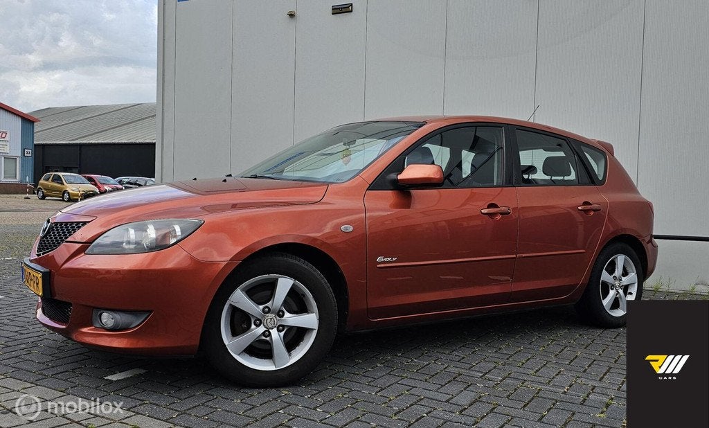 Mazda 3 Sport 1.6, Auto's, Mazda, Voorwielaandrijving, 1160 kg, Lederen bekleding, Gebruikt