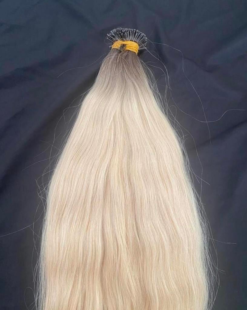 Microring Ombre Extensions Lichtbruin 65cm, Ophalen of Verzenden, Nieuw, Pruik of Haarverlenging