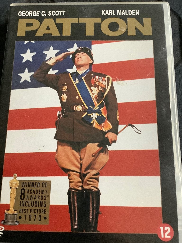 Patton dvd, Vanaf 12 jaar, Ophalen of Verzenden, Zo goed als nieuw, Drama