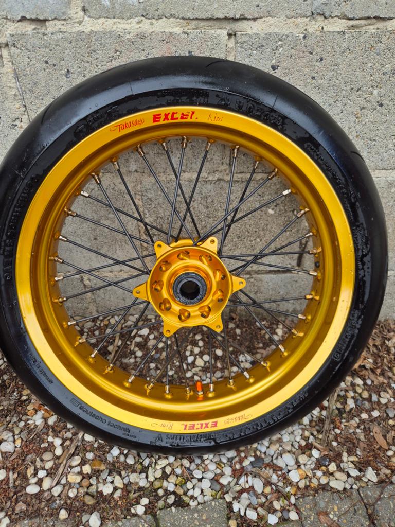 Haan Excel Supermotard Wielen KTM Husqvarna, Motoren, Ophalen of Verzenden