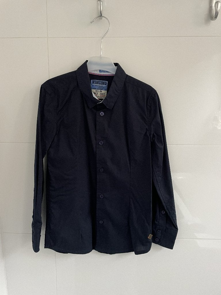 Blouse maat 128 Vingino, Ophalen, Overhemd of Blouse, Zo goed als nieuw, Vingino
