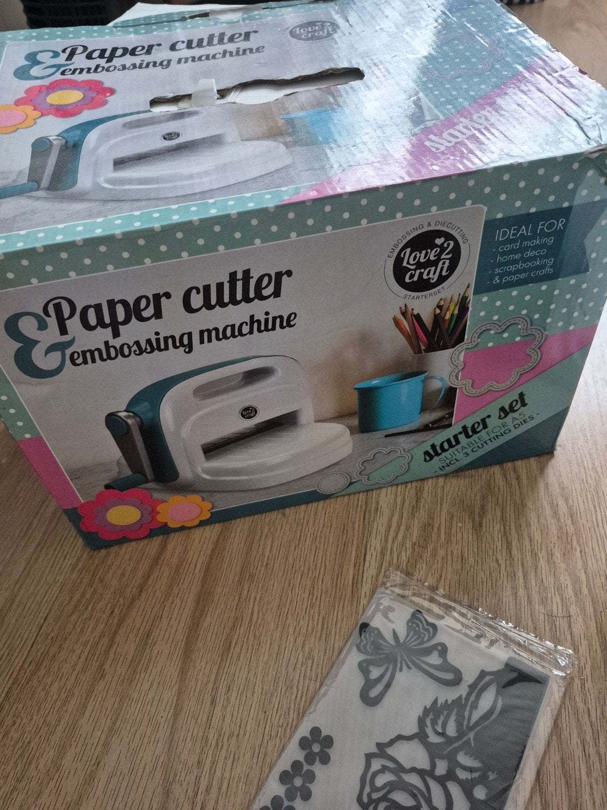 Love 2 craft embossing machine, Hobby en Vrije tijd, Kaarten | Zelf maken, Ophalen, Overige thema's, Pons of Mal