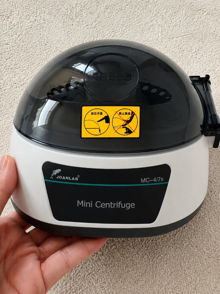 JoanLab mini centrifuge MC-4/7S – volledig werkend, Ophalen of Verzenden
