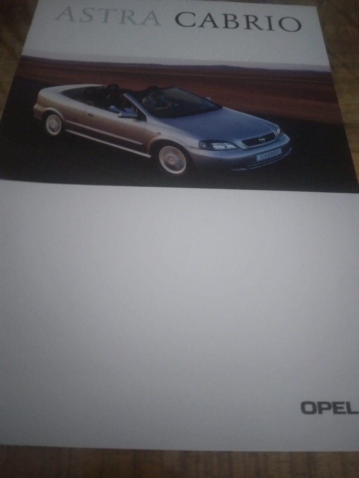 Opel Astra Cabrio 06 2001, Ophalen of Verzenden, Zo goed als nieuw, Opel