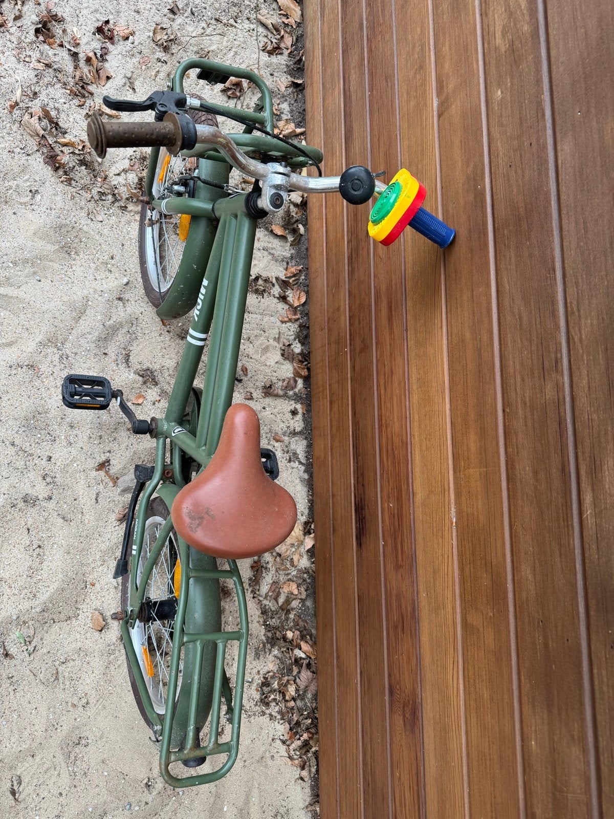 Kinderfiets Mick met werkende toeter, Fietsen en Brommers, Ophalen, Gebruikt, 16 tot 20 inch