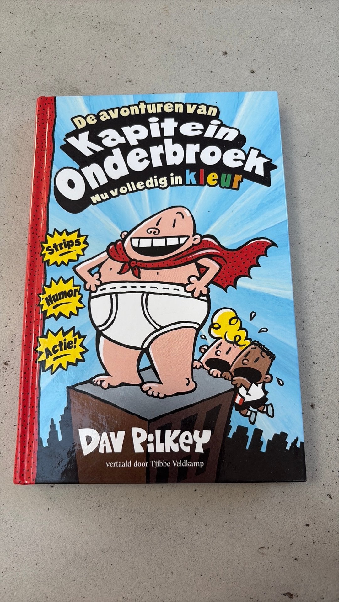 Kapitein Onderbroek, Ophalen of Verzenden, Zo goed als nieuw, Cartoons