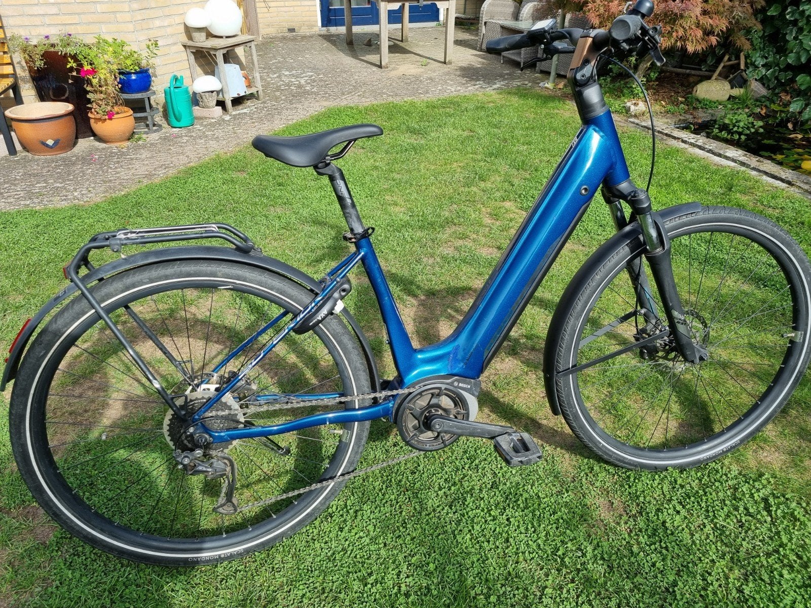 Superior elektrische fiets Bosch motor; prima onderhouden, Zo goed als nieuw, 51 tot 55 cm, 50 km per accu of meer, Ophalen