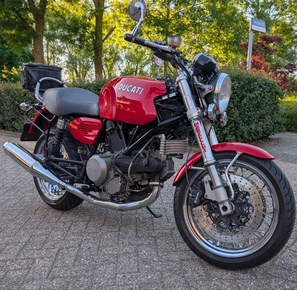 Ducati gt 1000 Sport classic  2007 klassieke verschijning., Motoren, 2 cilinders, Motorrijbewijs A, Gebruikt, Handgeschakeld