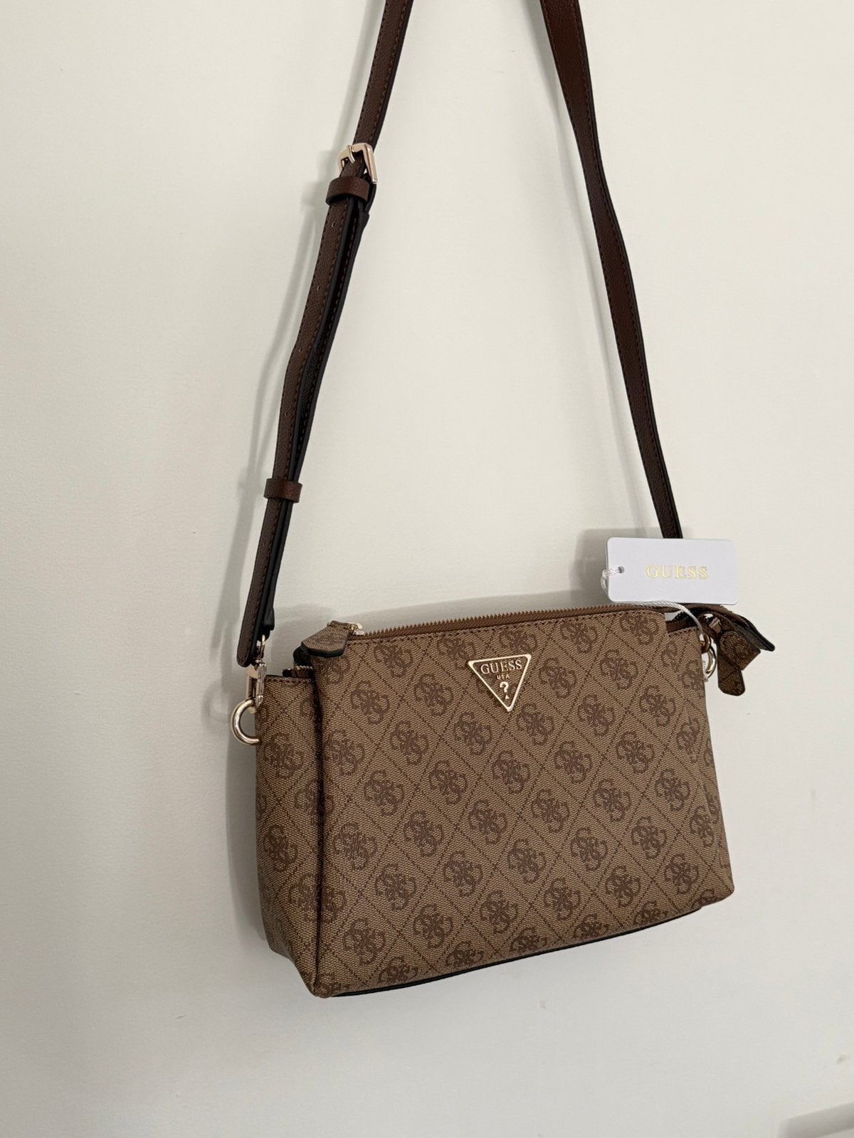 Guess crossbody bag, Ophalen of Verzenden, Nieuw, Bruin, Overige merken