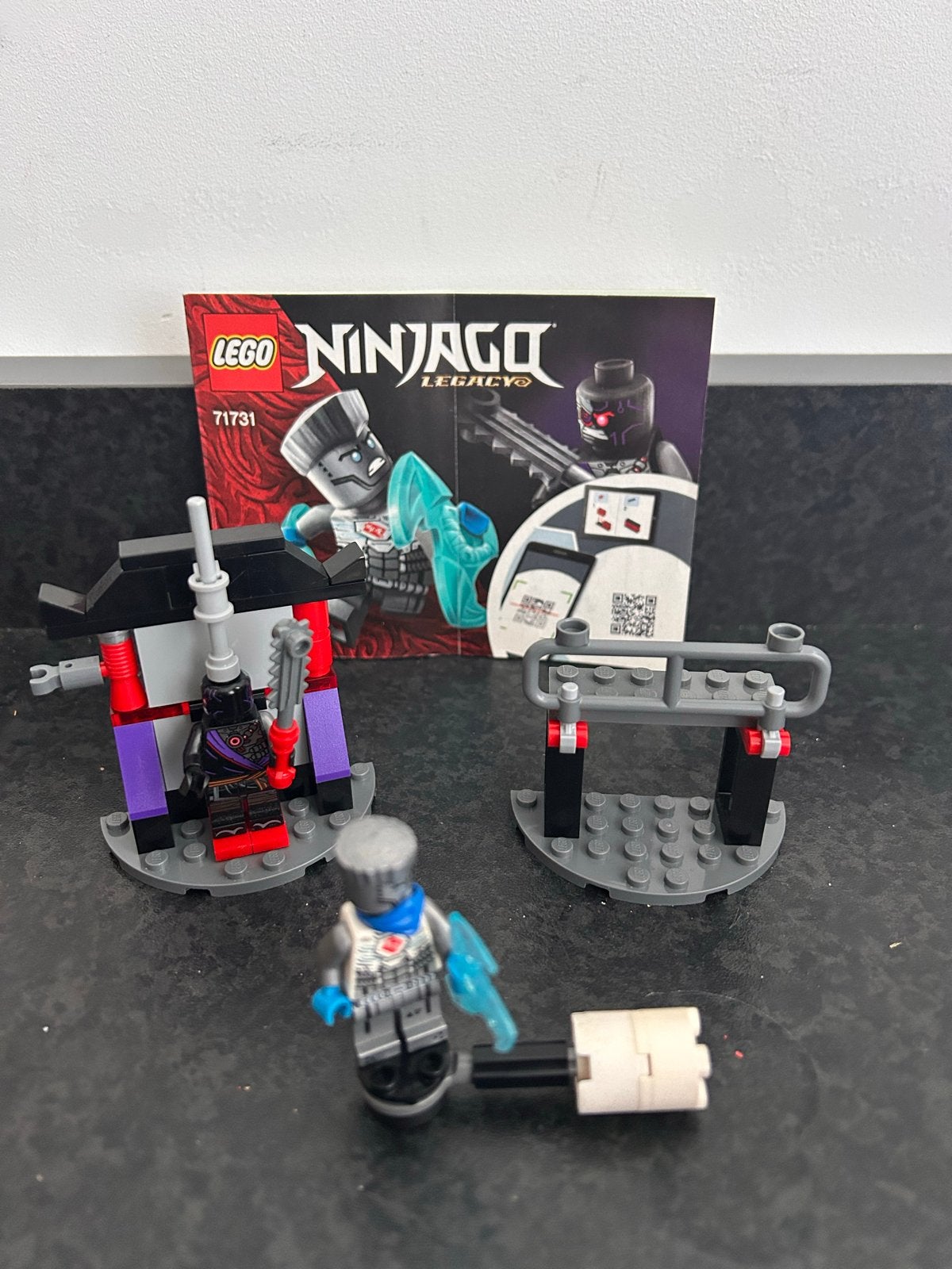 LEGO Ninjago Legacy 71731 Zane's Mech Battle, Gebruikt, Lego, Ophalen of Verzenden, Compleet