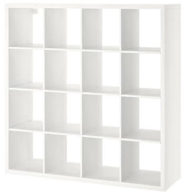 Kallax vakkenkast wit (Ikea), Ophalen of Verzenden, Zo goed als nieuw
