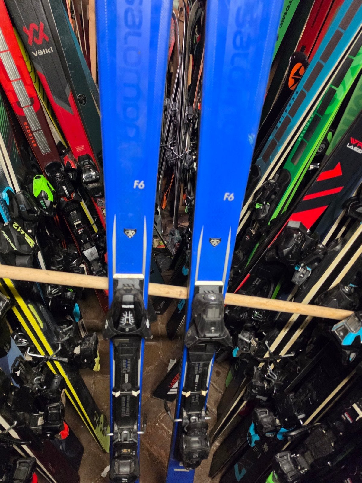 175cm SALOMON S  MAX TI F6 ALL ROUND TOP SKI, 160 tot 180 cm, Zo goed als nieuw, Carve, Skiën