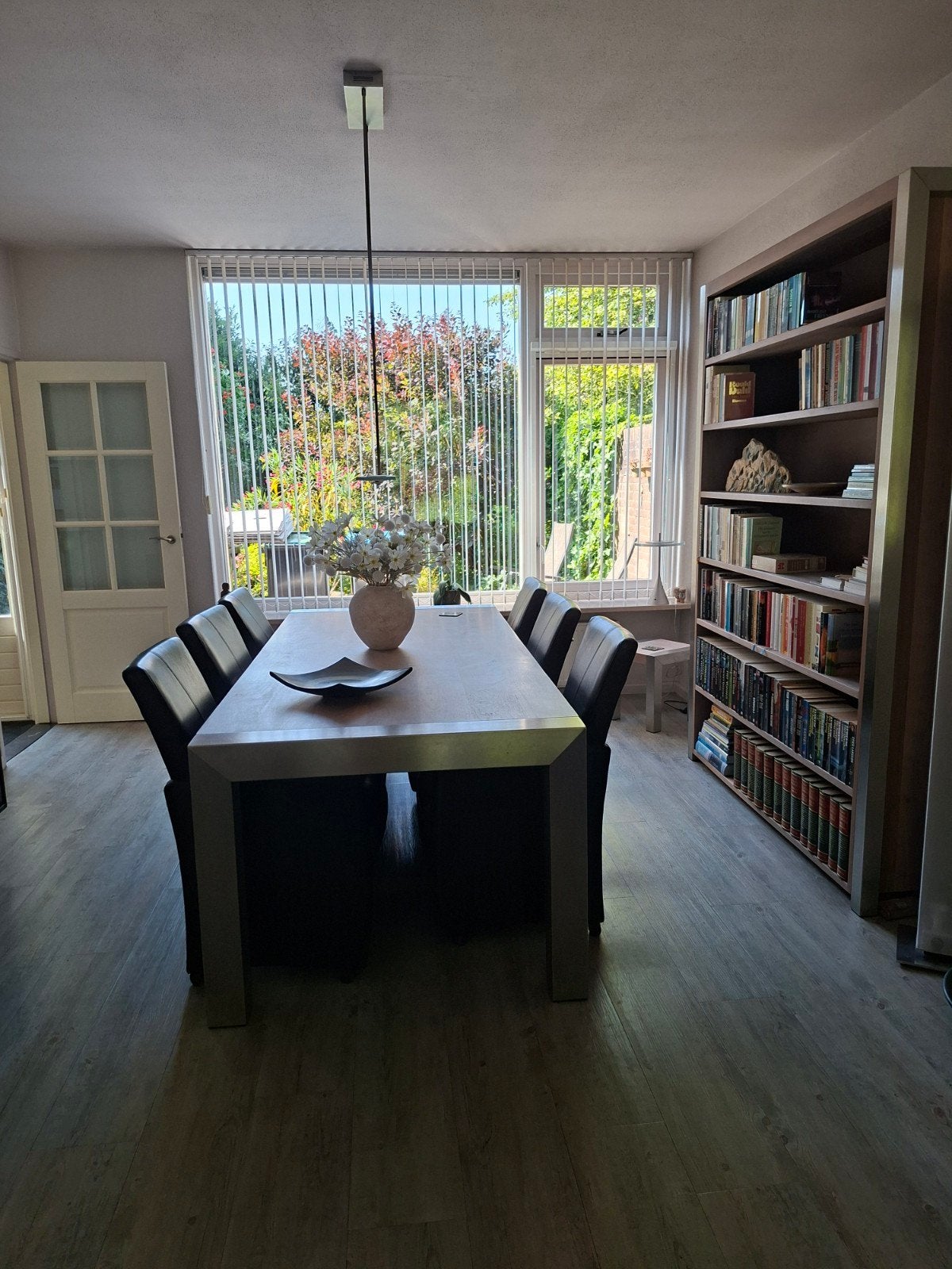 Tafel, massief kersenhout, Ophalen, 50 tot 100 cm, Zo goed als nieuw, Kersenhout