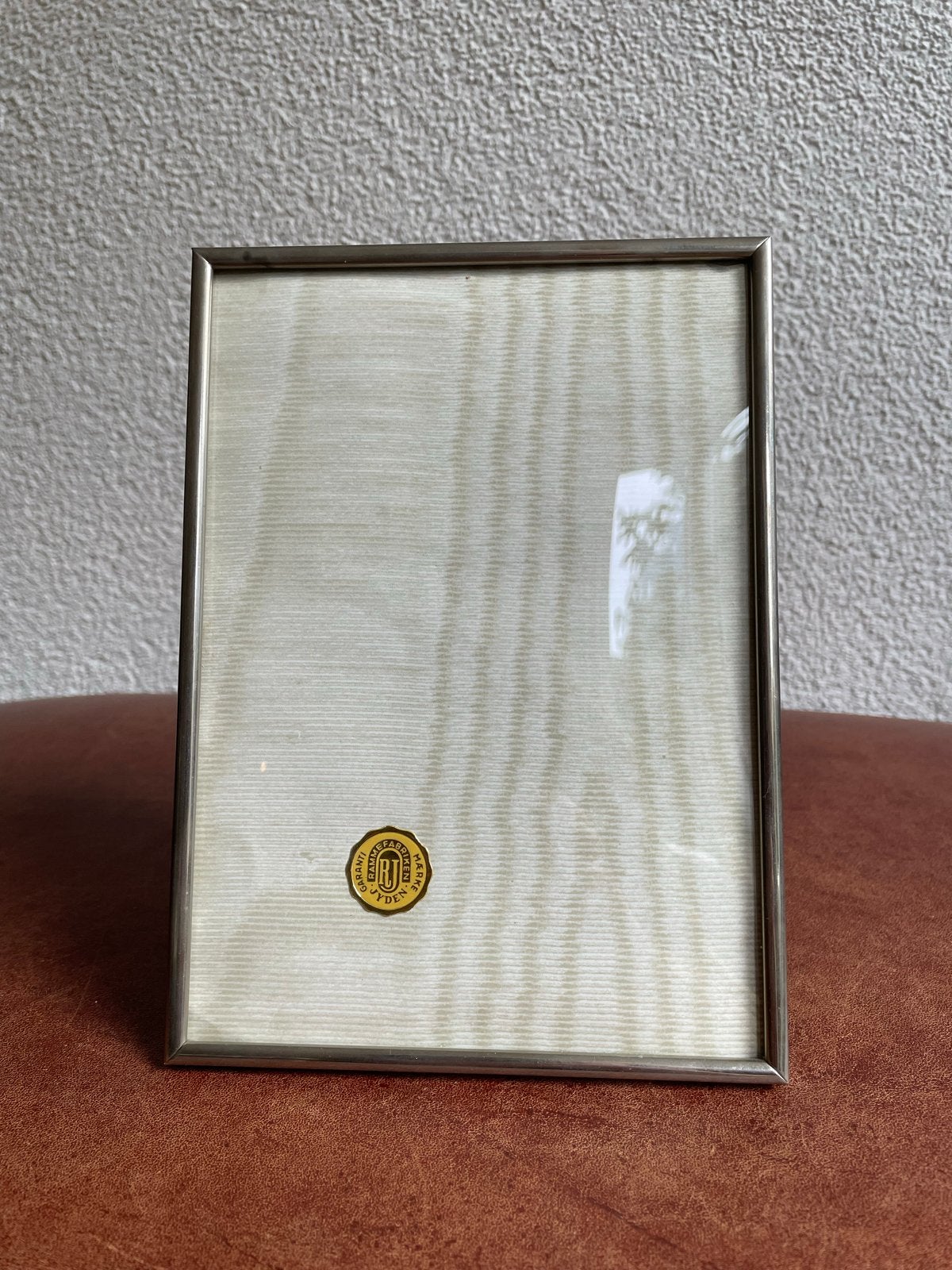Fotolijst Jyden bol glas zilverkleurig metaal 18 x 13 cm, Ophalen of Verzenden