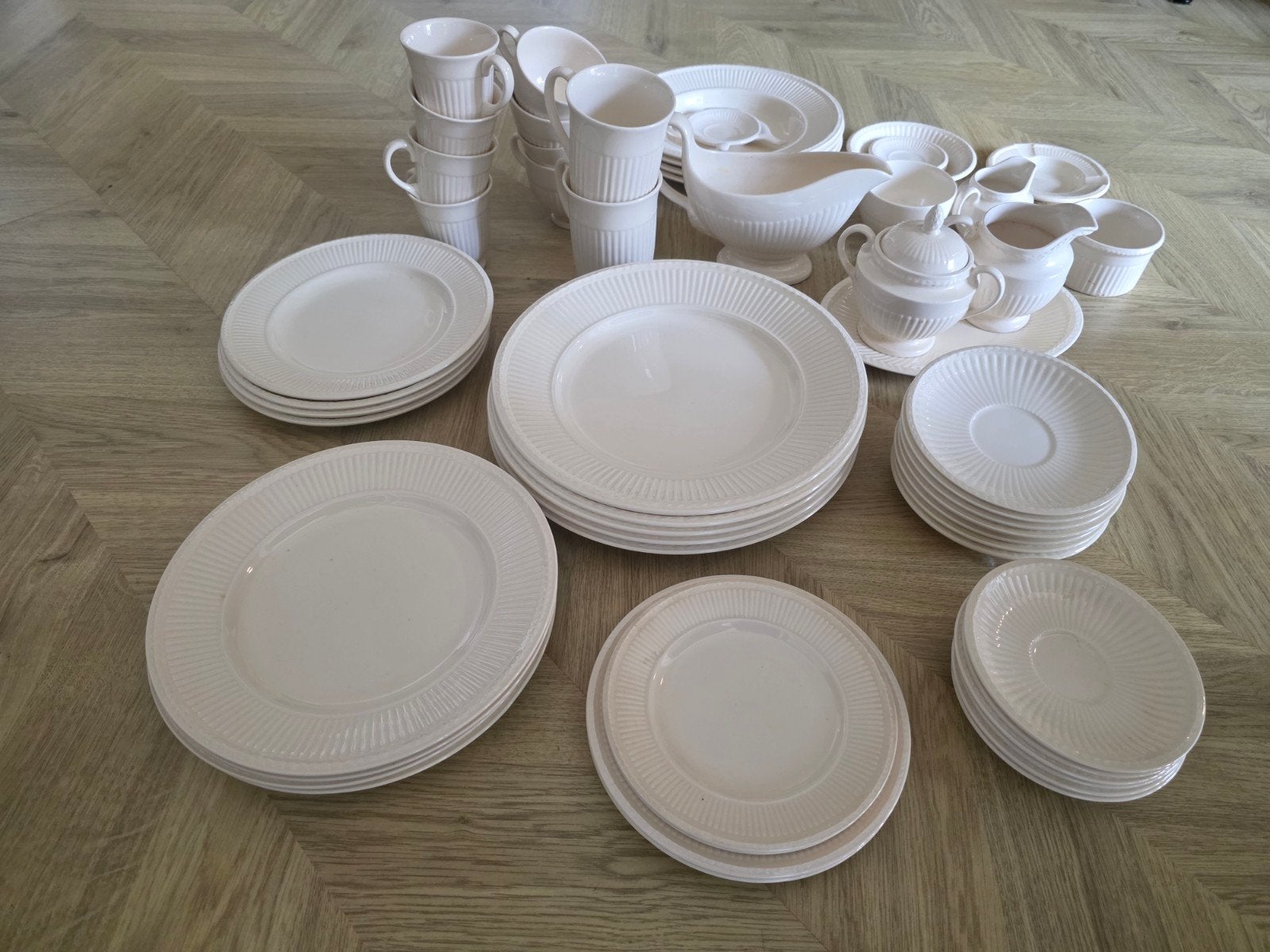 Wedgwood Edme servies - 56 delig, Ophalen