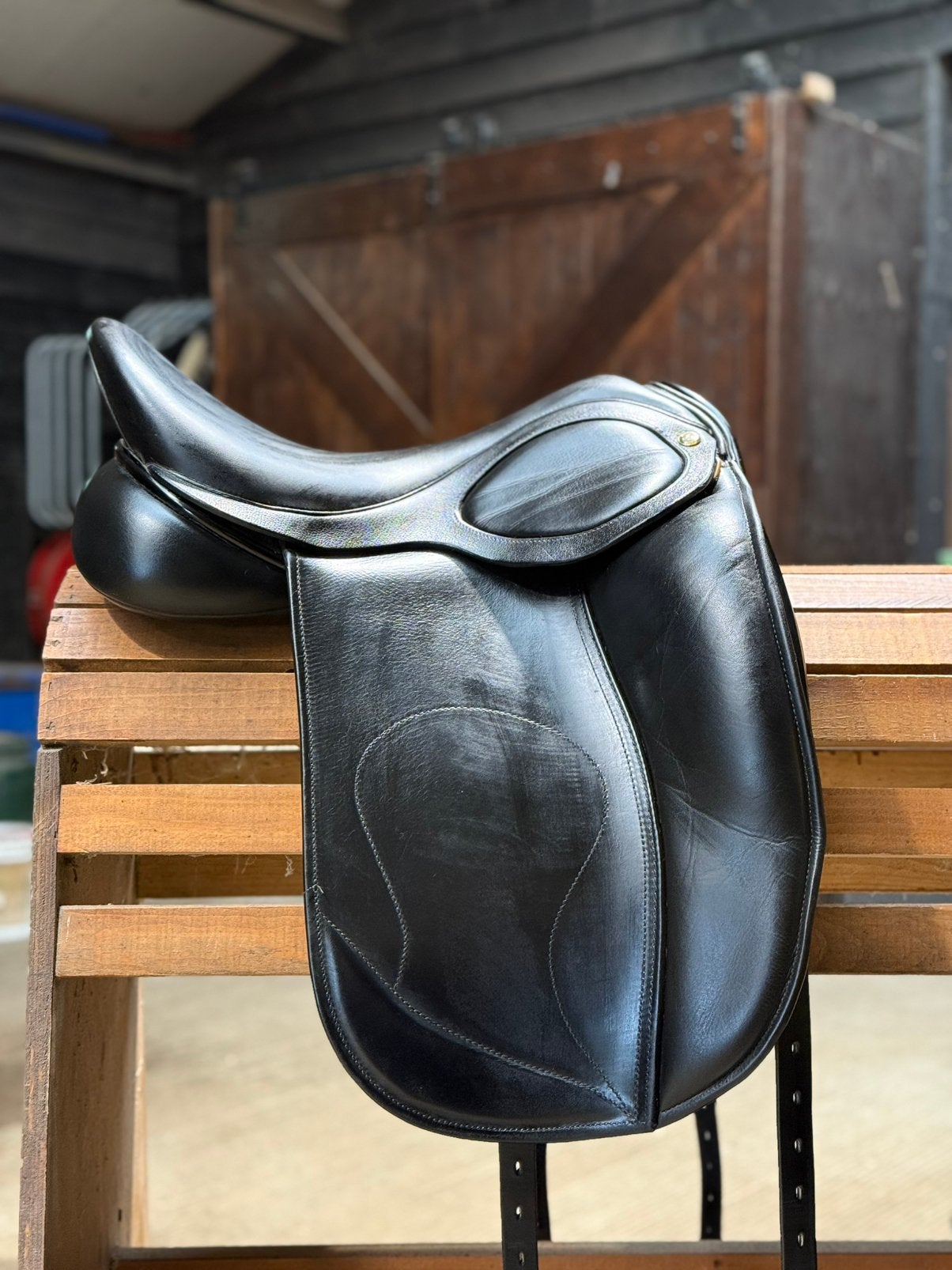 Hulsebos dressuurzadel, Dieren en Toebehoren, Ophalen of Verzenden, Zo goed als nieuw, Dressuur
