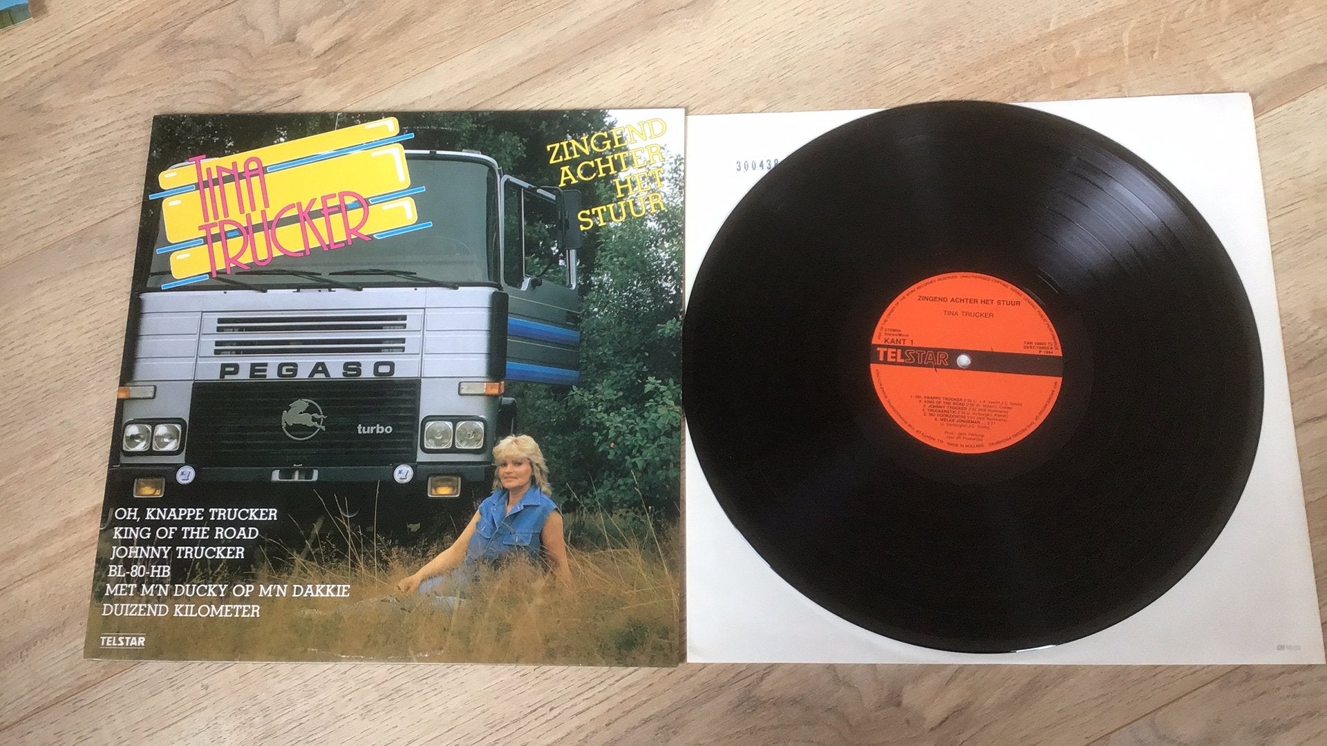 Mooie Lp Tina Trucker, Ophalen of Verzenden, Zo goed als nieuw, 12 inch, Levenslied of Smartlap