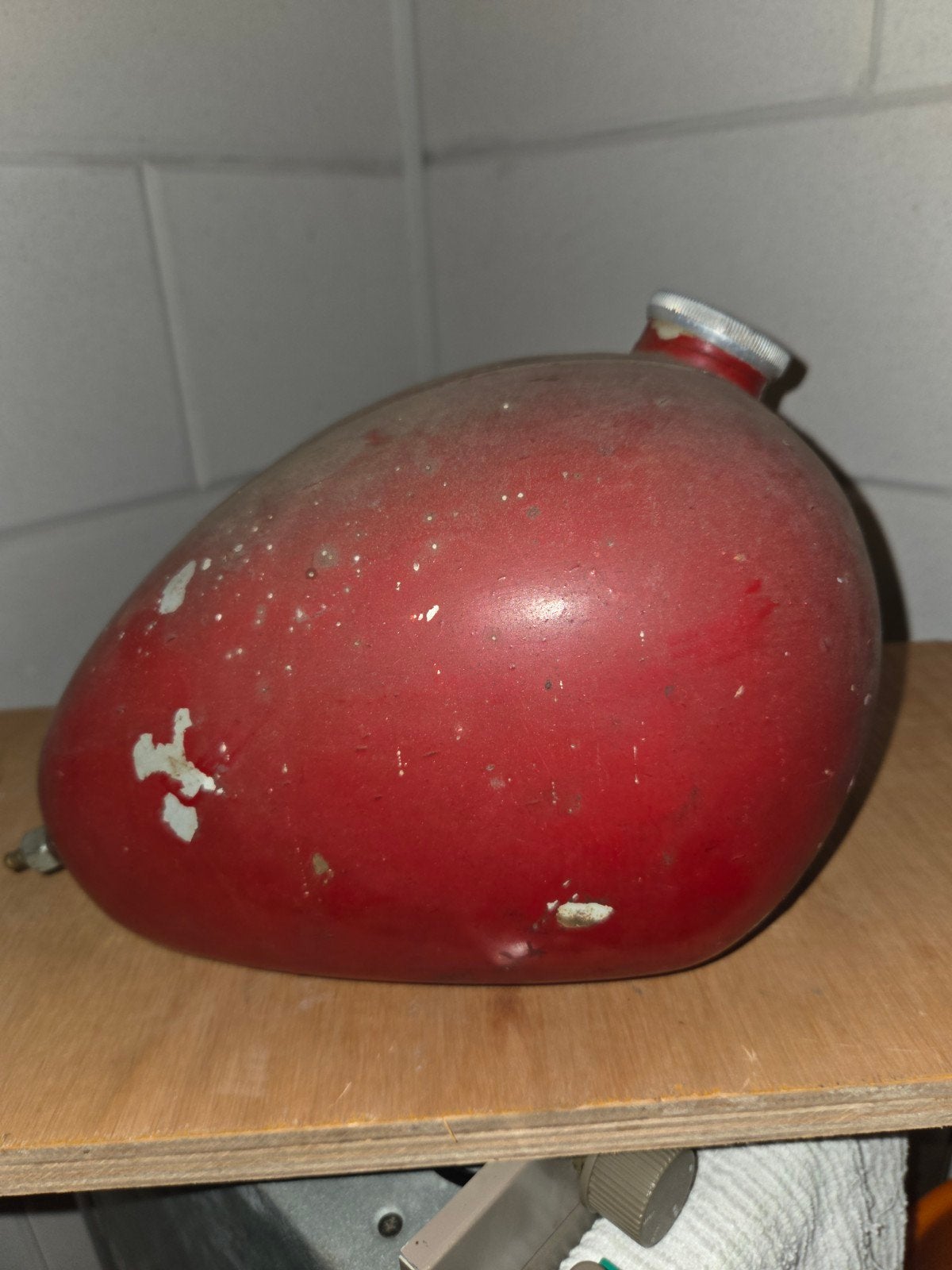 1x NSU Quickly/Agro Tank - Origineel en Gebruikt, Fietsen en Brommers, Verzenden, Gebruikt, Tank, Overige merken