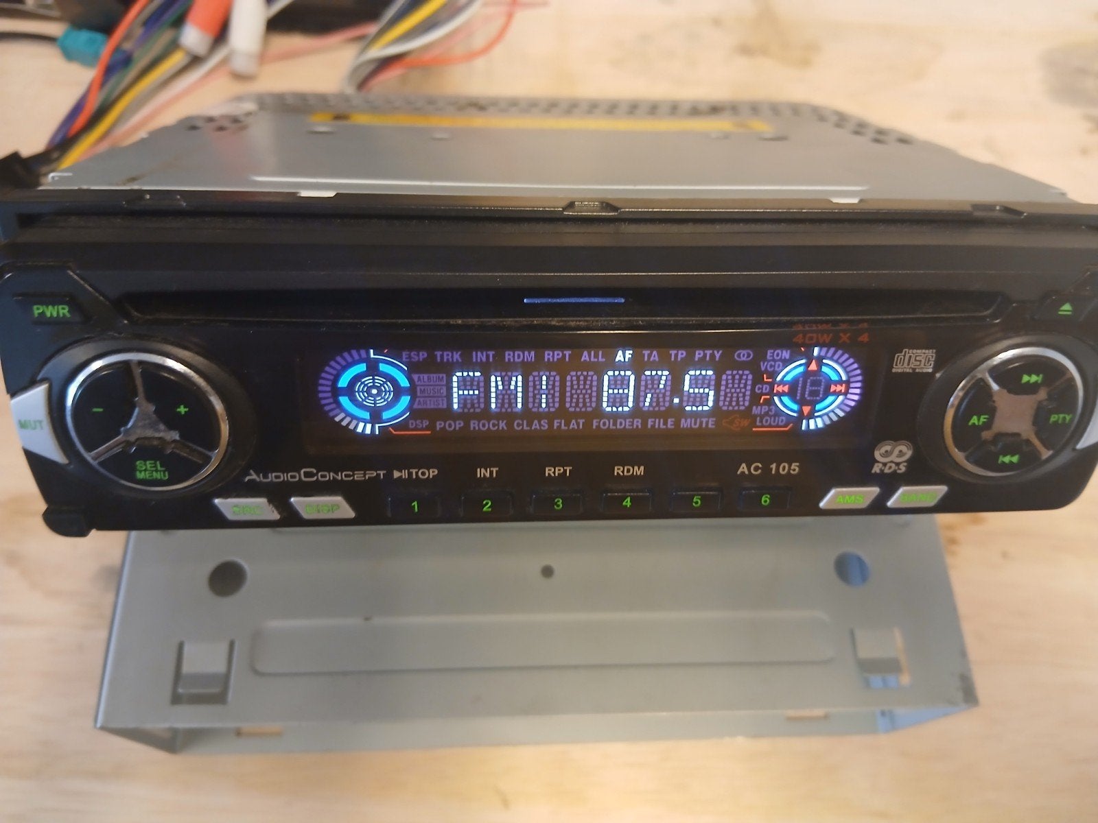 AudioConcept autoradio zonder Bleuthoot en usb, Ophalen of Verzenden