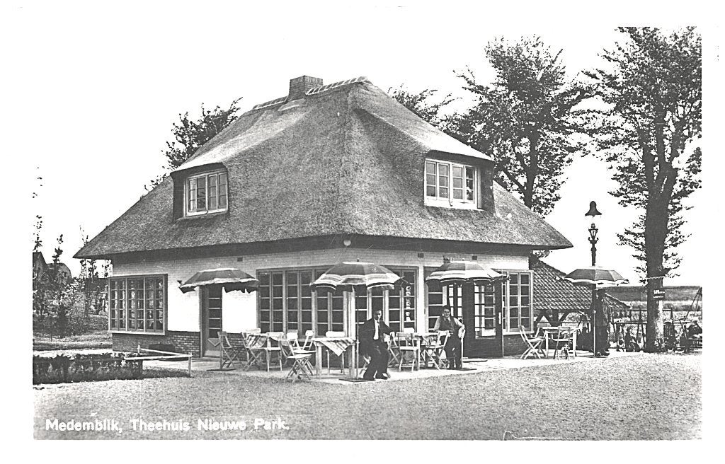 700179	Medemblik	NH Theehuis Nieuwe Park	Postzegel Afgeweekt