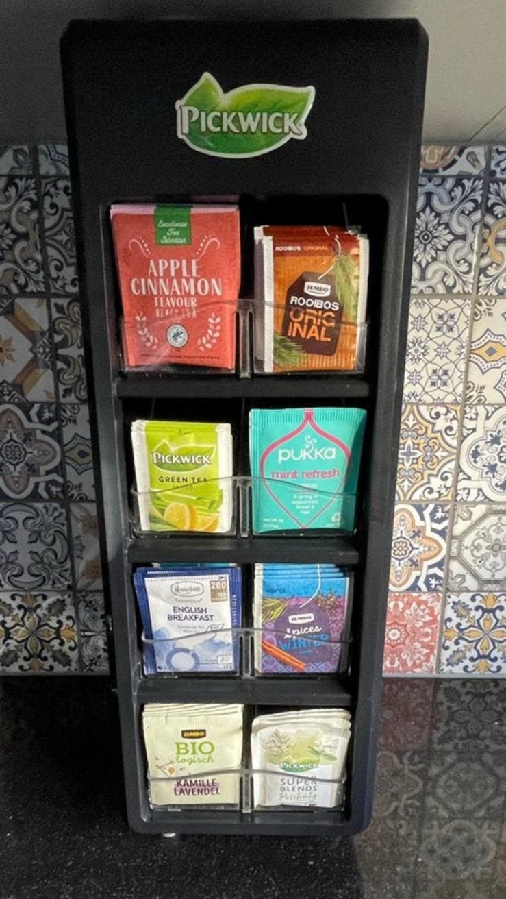 Pickwick dispenser, Ophalen, Theezakje(s)