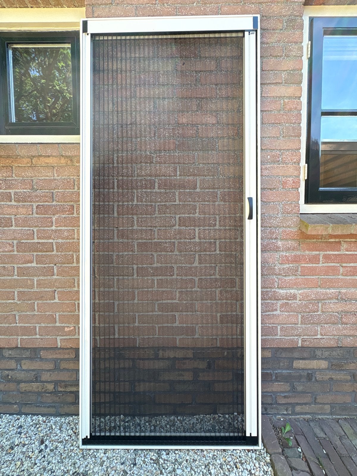 Luxaflex Hordeur - Zo goed als nieuw, Doe-het-zelf en Verbouw, Deuren en Horren, Ophalen, 80 tot 100 cm, Hordeur, Zo goed als nieuw