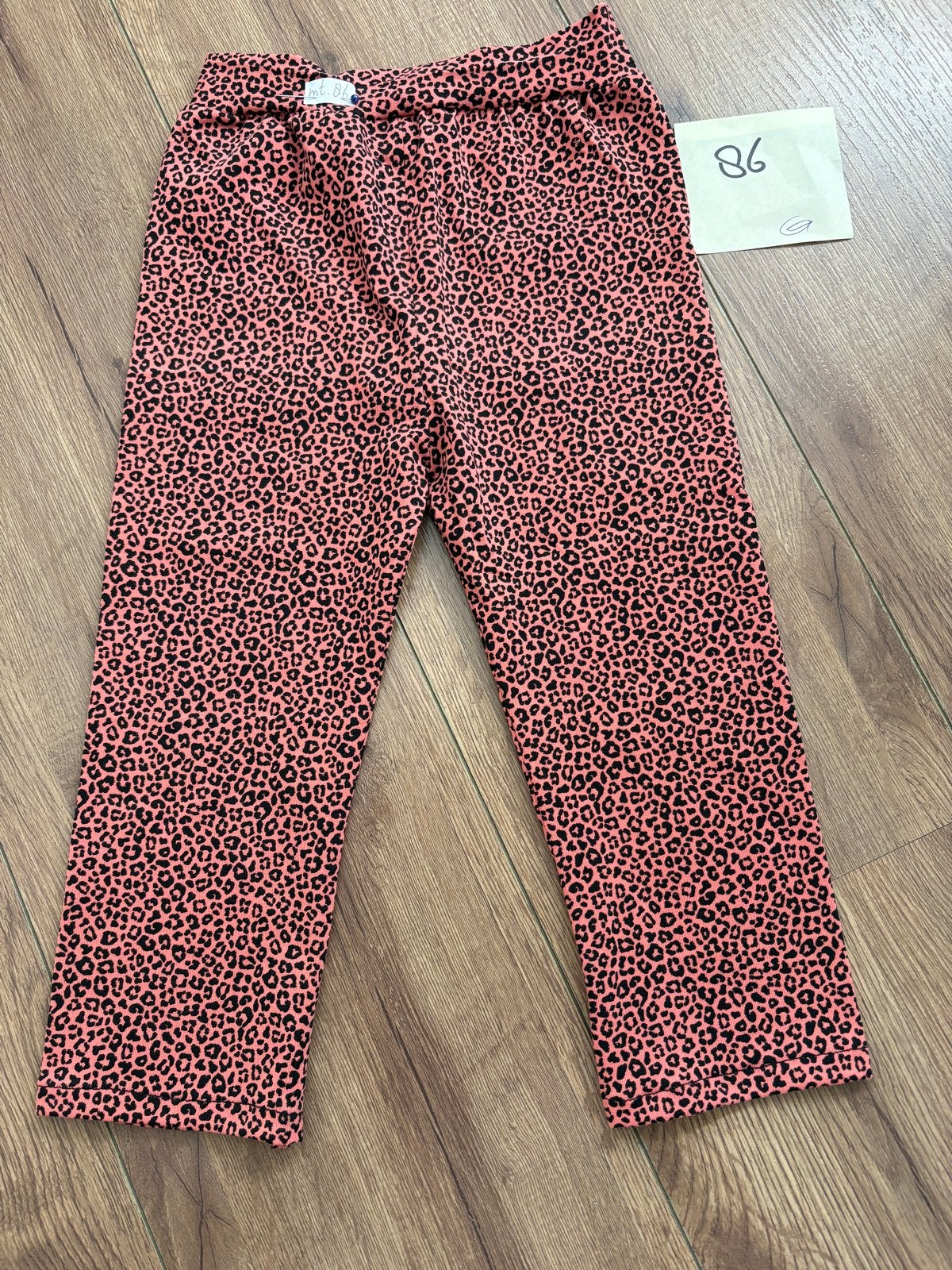 Nieuw Handgemaakt Broekje Pantermotief Maat 86, Kinderen en Baby's, Ophalen of Verzenden, Nieuw, Meisje, Broekje