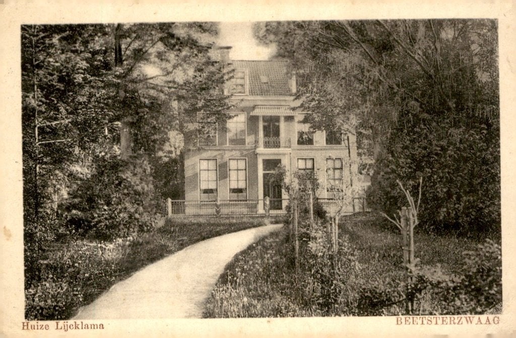 Beetsterzwaag Huize Lijcklams # 307, Verzamelen, Verzenden, 1920 tot 1940, Gelopen, Friesland