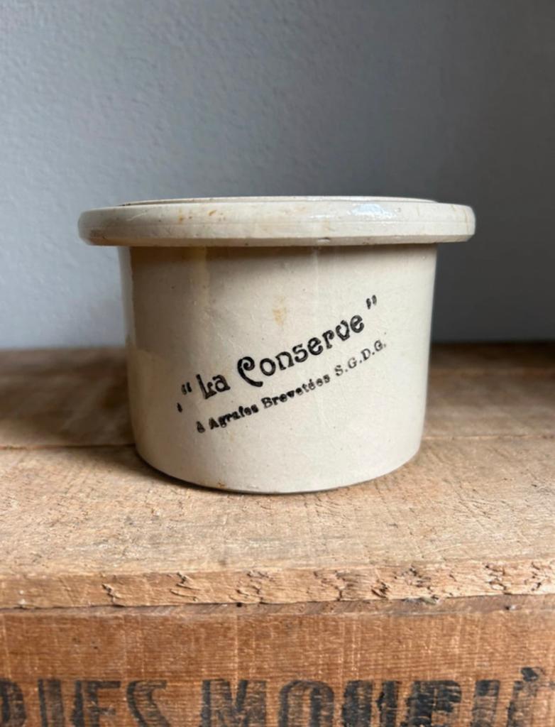 Franse grespot met tekst, Antiek en Kunst, Ophalen of Verzenden
