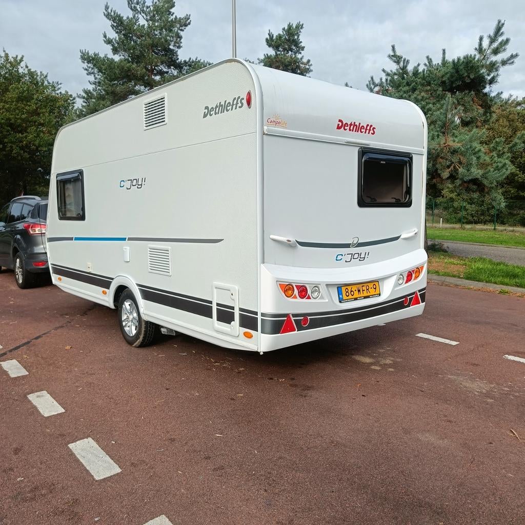 Dethleffs 420 bj '22 +MOVER+UNICO VOORT.+FIETSENDR. Nieuwst, Dwarsbed, Bedrijf, Treinzit, 750 - 1000 kg
