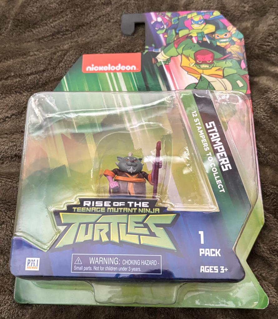 Rise of the Teenage Mutant Ninja Turtles stempel: Splinter, Ophalen of Verzenden, Nieuw