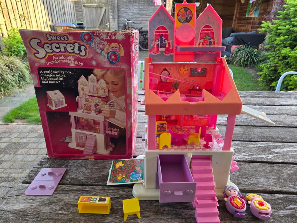 Galoob Sweet Secrets Sieradendoos Jaren 80 - Zeldzaam, Ophalen of Verzenden, Gebruikt