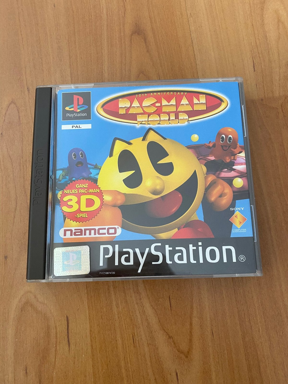 Pacman world ps1, 1 speler, Ophalen of Verzenden, Zo goed als nieuw, Vanaf 3 jaar