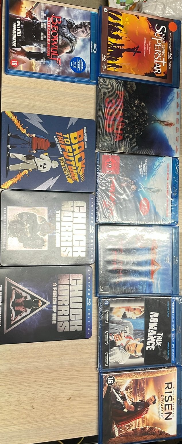 Blu ray dvds oa steekbooks, Ophalen of Verzenden, Gebruikt