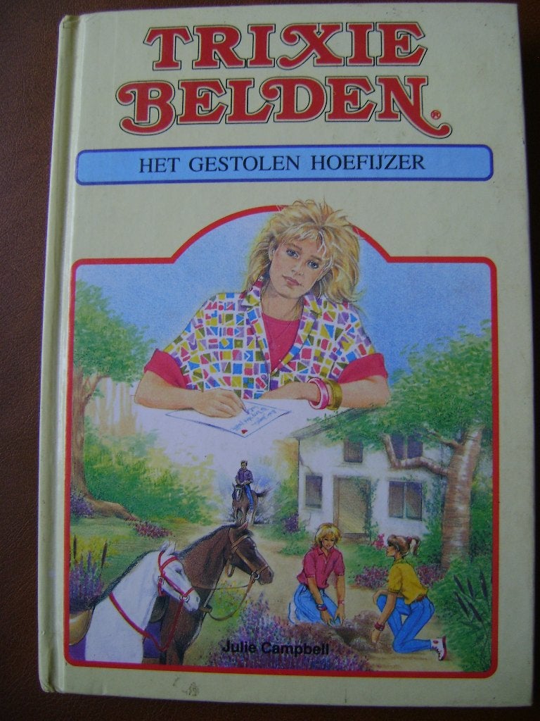 JULIE CAMPBELL Trixie Belden - Het gestolen hoefijzer, Boeken, Ophalen of Verzenden, Gelezen