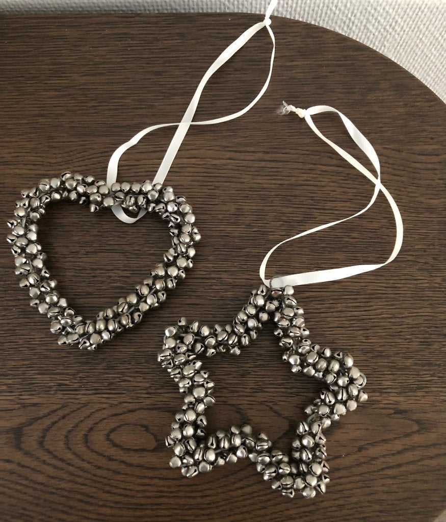 Hangers met belletjes, Ophalen of Verzenden, Zo goed als nieuw, Zilver, Metaal