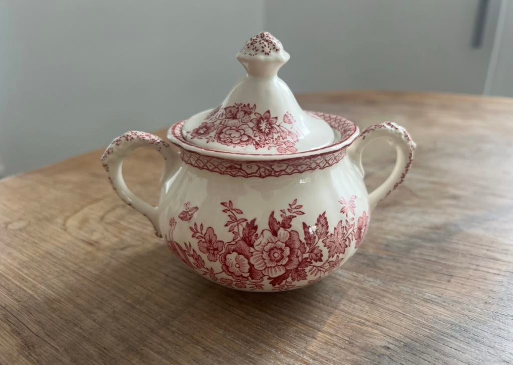Mason’s Suikerpot met Deksel, Ophalen of Verzenden