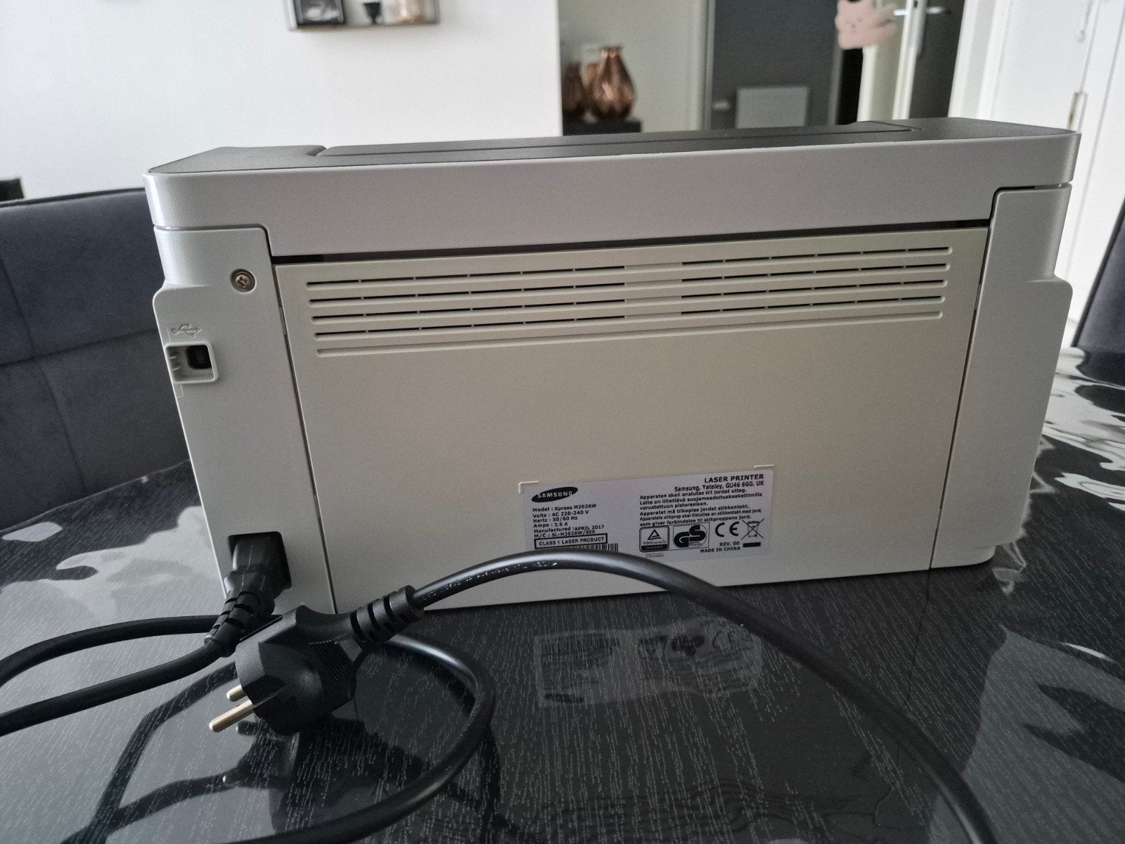 Samsung Xpress M2026W Laserprinter - Draadloos Zwart-wit, Computers en Software, Ophalen, Zwart-en-wit printen, Printer, Draadloos