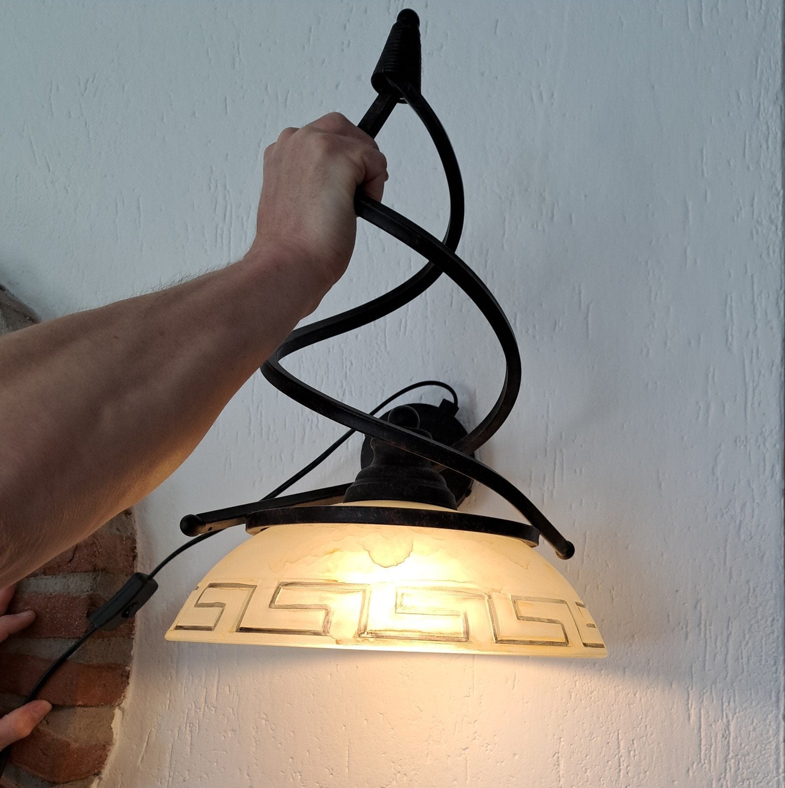 Wandlamp, Overige fittingen, Ophalen of Verzenden, Zo goed als nieuw, Overige kleuren